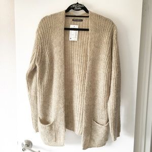 rare brandy melville knit chunky cardigan